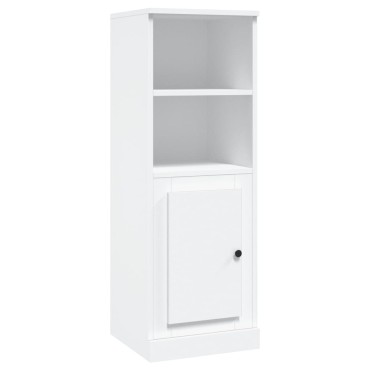 vidaXL Ντουλάπι Λευκό 36x35,5x103,5cm από Επεξεργασμένο Ξύλο 1 τεμ.