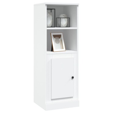 vidaXL Ντουλάπι Λευκό 36x35,5x103,5cm από Επεξεργασμένο Ξύλο 1 τεμ.
