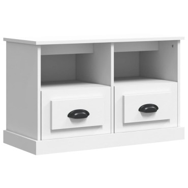 vidaXL Έπιπλο Τηλεόρασης Λευκό 80x35x50cm Επεξεργασμένο Ξύλο