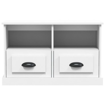 vidaXL Έπιπλο Τηλεόρασης Λευκό 80x35x50cm Επεξεργασμένο Ξύλο