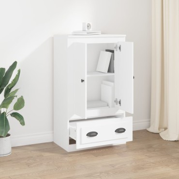 vidaXL Ντουλάπι Λευκό 60x35,5x103,5cm από Επεξεργασμένο Ξύλο 1 τεμ.
