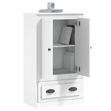 vidaXL Ντουλάπι Λευκό 60x35,5x103,5cm από Επεξεργασμένο Ξύλο 1 τεμ.