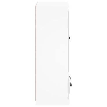 vidaXL Ντουλάπι Λευκό 60x35,5x103,5cm από Επεξεργασμένο Ξύλο 1 τεμ.