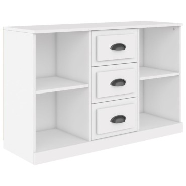 vidaXL Ντουλάπι Λευκό 104,5x35,5x67,5cm από Επεξεργασμένο Ξύλο 1 τεμ.