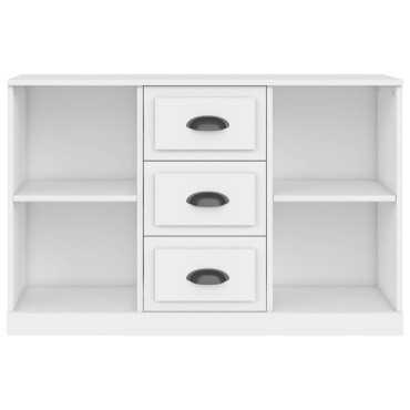 vidaXL Ντουλάπι Λευκό 104,5x35,5x67,5cm από Επεξεργασμένο Ξύλο 1 τεμ.