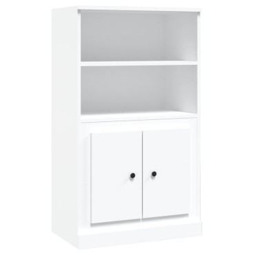 vidaXL Ντουλάπι Λευκό 60x35,5x103,5cm από Επεξεργασμένο Ξύλο 1 τεμ.