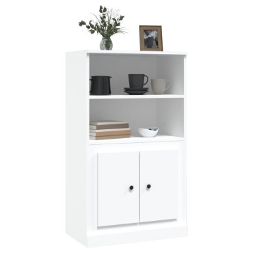 vidaXL Ντουλάπι Λευκό 60x35,5x103,5cm από Επεξεργασμένο Ξύλο 1 τεμ.