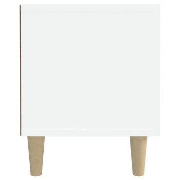 vidaXL Έπιπλο Τηλεόρασης Λευκό 180x31,5x40cm Επεξεργασμένο Ξύλο