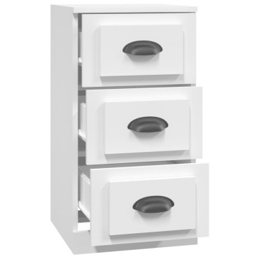 vidaXL Ντουλάπι Λευκό 36x35,5x67,5cm από Επεξεργασμένο Ξύλο 1 τεμ.