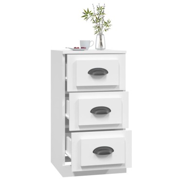 vidaXL Ντουλάπι Λευκό 36x35,5x67,5cm από Επεξεργασμένο Ξύλο 1 τεμ.
