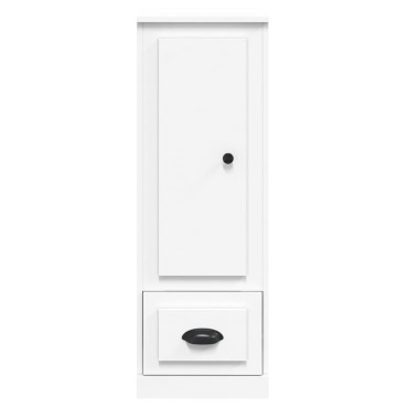 vidaXL Ντουλάπι Λευκό 36x35,5x103,5cm από Επεξεργασμένο Ξύλο 1 τεμ.