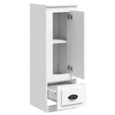 vidaXL Ντουλάπι Λευκό 36x35,5x103,5cm από Επεξεργασμένο Ξύλο 1 τεμ.