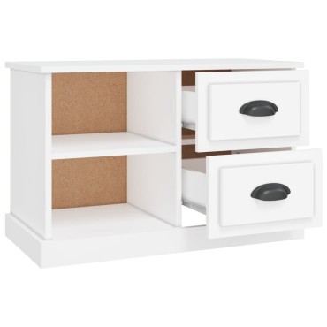 vidaXL Έπιπλο Τηλεόρασης Λευκό 73x35,5x47,5cm Επεξεργασμένο Ξύλο