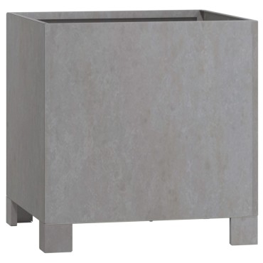 vidaXL Ζαρντινιέρα με Πόδια Σκουριασμ. 32x30x33 εκ. Ατσάλι από Κορτέν