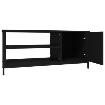 vidaXL Έπιπλο Τηλεόρασης Μαύρο 100x40x45cm Επεξεργασμένο Ξύλο