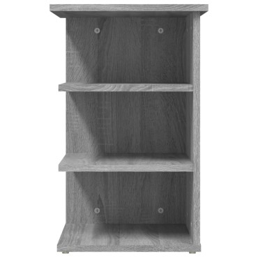 vidaXL Βοηθητικό Έπιπλο Γκρι Sonoma 35x35x55cm Επεξεργασμένο Ξύλο 1 τεμ.