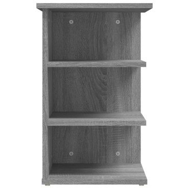 vidaXL Βοηθητικό Έπιπλο Γκρι Sonoma 35x35x55cm Επεξεργασμένο Ξύλο 1 τεμ.