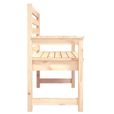 vidaXL Παγκάκι Κήπου 109x48x91,5cm από Μασίφ Ξύλο Πεύκου 1 τεμ.