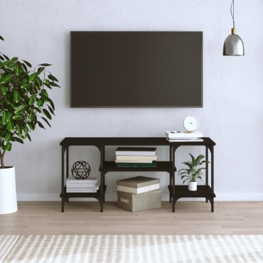 vidaXL Έπιπλο Τηλεόρασης Μαύρο 102x35x45,5cm Επεξεργασμένο Ξύλο