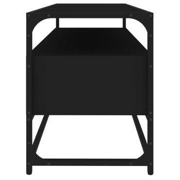 vidaXL Έπιπλο Τηλεόρασης Μαύρο 100x35x45cm από Επεξεργασμένο Ξύλο