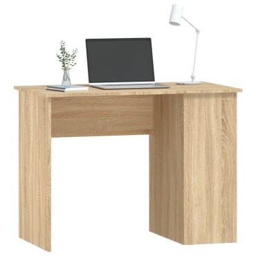 vidaXL Γραφείο Sonoma Δρυς 100x55x75cm από Επεξεργασμένο Ξύλο 1 τεμ.
