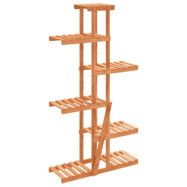 vidaXL Βάση Λουλουδιών 75x25x140,5 εκ. από Μασίφ Ξύλο Ελάτης