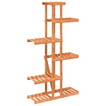 vidaXL Βάση Λουλουδιών 75x25x140,5 εκ. από Μασίφ Ξύλο Ελάτης