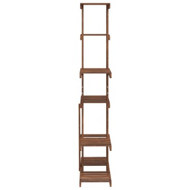 vidaXL Βάση Λουλουδιών 75x25x140,5 εκ. από Μασίφ Ξύλο Ελάτης