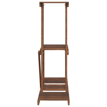 vidaXL Βάση Λουλουδιών 81x25x75,5 εκ. από Μασίφ Ξύλο Ελάτης