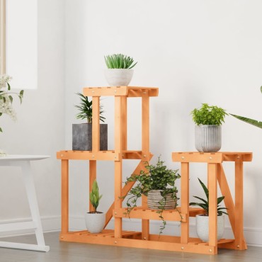 vidaXL Βάση Λουλουδιών 90x25x73,5 εκ. από Μασίφ Ξύλο Ελάτης
