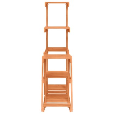 vidaXL Βάση Λουλουδιών 95x25x96 εκ. από Μασίφ Ξύλο Ελάτης