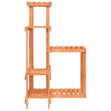 vidaXL Βάση Λουλουδιών 62,5x61,5x101,5 εκ. από Μασίφ Ξύλο Ελάτης