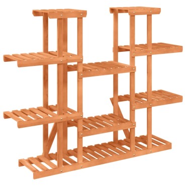 vidaXL Βάση Λουλουδιών 110x25x110,5 εκ. από Μασίφ Ξύλο Ελάτης