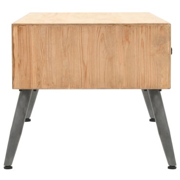 vidaXL Τραπεζάκι Σαλονιού 115x55x50cm από Μασίφ Ξύλο Ελάτης 1 τεμ.