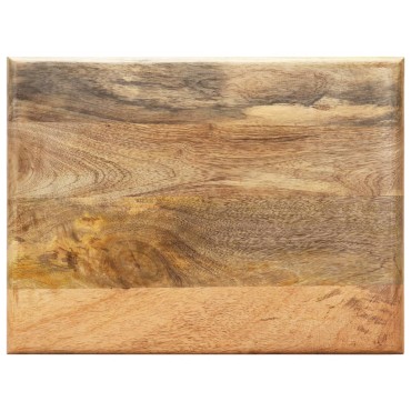 vidaXL Ραφιέρα Περιοδικών 40x30x50cm Μασίφ Ξύλο Μάνγκο / Ατσάλι 1 τεμ.