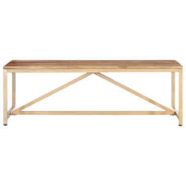 vidaXL Τραπεζάκι Σαλονιού 120x60x40cm από Μασίφ Ξύλο 1 τεμ.
