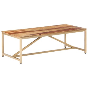 vidaXL Τραπεζάκι Σαλονιού 120x60x40cm από Μασίφ Ξύλο 1 τεμ.