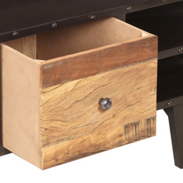 vidaXL Τραπεζάκι Σαλονιού 100x50x45cm από Μασίφ Ανακυκλωμένο Ξύλο 1 τεμ.