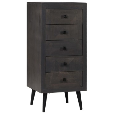 vidaXL Συρταριέρα 40x40x91cm από Μασίφ Ξύλο Μάνγκο 1 τεμ.