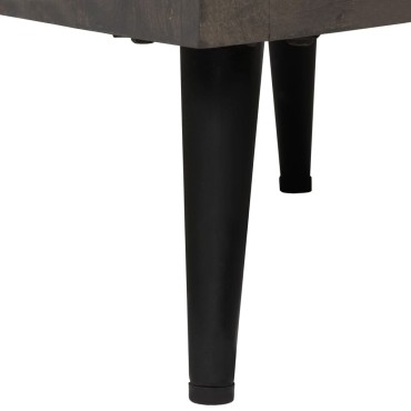 vidaXL Συρταριέρα 40x40x91cm από Μασίφ Ξύλο Μάνγκο 1 τεμ.