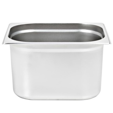 vidaXL Λεκάνες Gastronorm 2 τεμ. GN 1/2 200 χιλ. από Ανοξείδωτο Ατσάλι