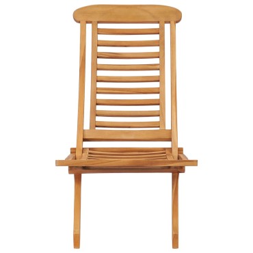vidaXL Καρέκλα Κήπου Πτυσσόμενη 50x90x69cm από Μασίφ Ξύλο Teak 1 τεμ.