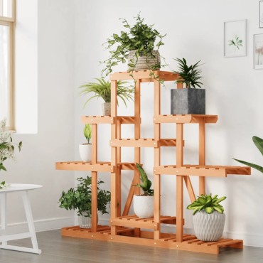 vidaXL Βάση Λουλουδιών 110 x 25 x 96 εκ. από Μασίφ Ξύλο Ελάτης