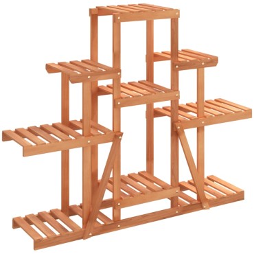 vidaXL Βάση Λουλουδιών 110 x 25 x 96 εκ. από Μασίφ Ξύλο Ελάτης