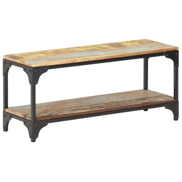 vidaXL Τραπεζάκι Σαλονιού 90x30x40cm από Μασίφ Ανακυκλωμένο Ξύλο 1 τεμ.