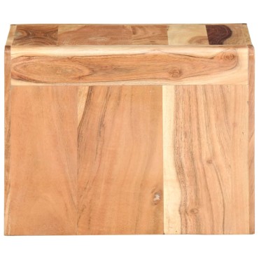 vidaXL Βοηθητικό Τραπέζι 43x40x30cm από Μασίφ Ξύλο Ακακίας 1 τεμ.