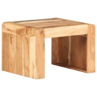 vidaXL Βοηθητικό Τραπέζι 43x40x30cm από Μασίφ Ξύλο Ακακίας 1 τεμ.