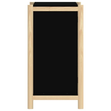 vidaXL Ντουλάπι Μαύρο 62x38x70cm από Επεξεργασμένο Ξύλο 1 τεμ.