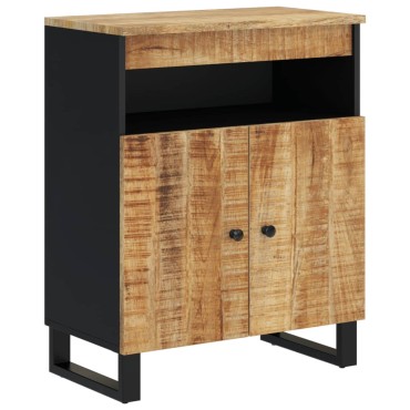 vidaXL Ντουλάπι με 2 Πόρτες 60x33x75cm από Μασίφ Ξύλο Μάνγκο 1 τεμ.