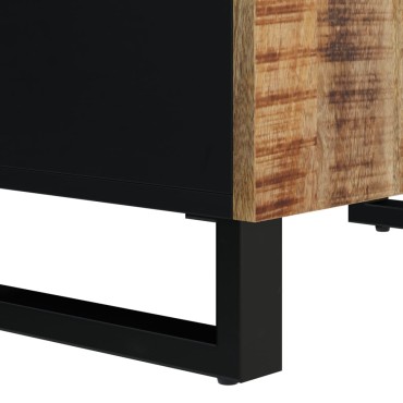 vidaXL Ντουλάπι με 2 Πόρτες 60x33x75cm από Μασίφ Ξύλο Μάνγκο 1 τεμ.